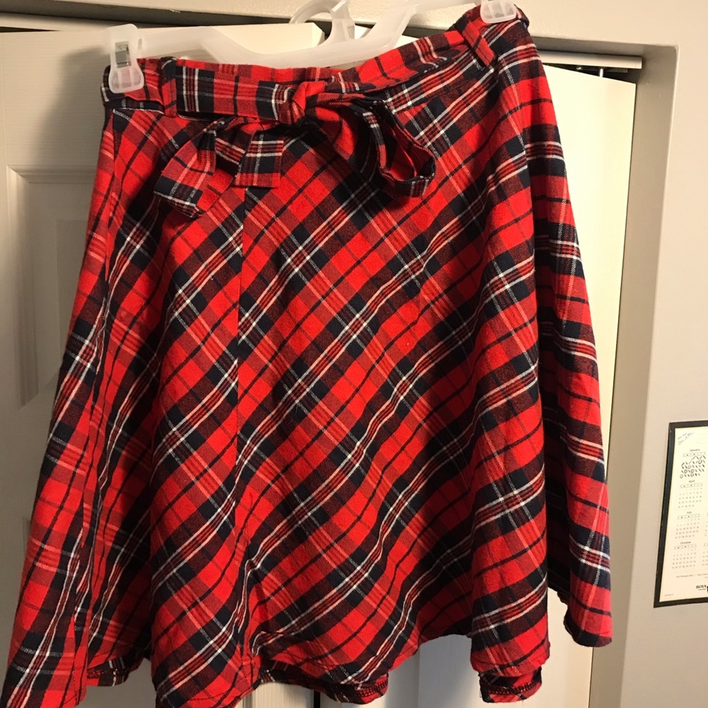 Plaid Skirt